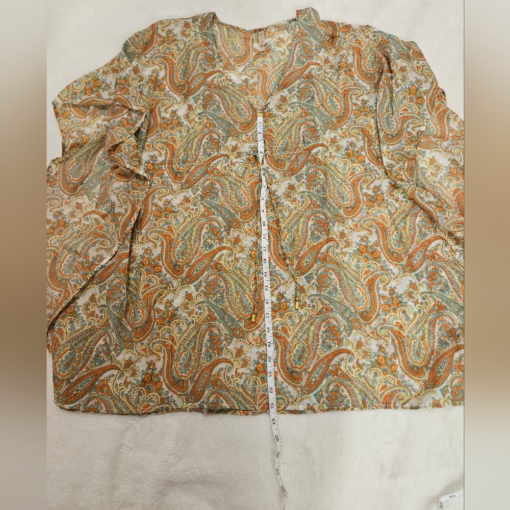 Helen Jon Paisley Mini Dress Coastal Beachwear,Cover Up NWOT - Picture 13 of 13